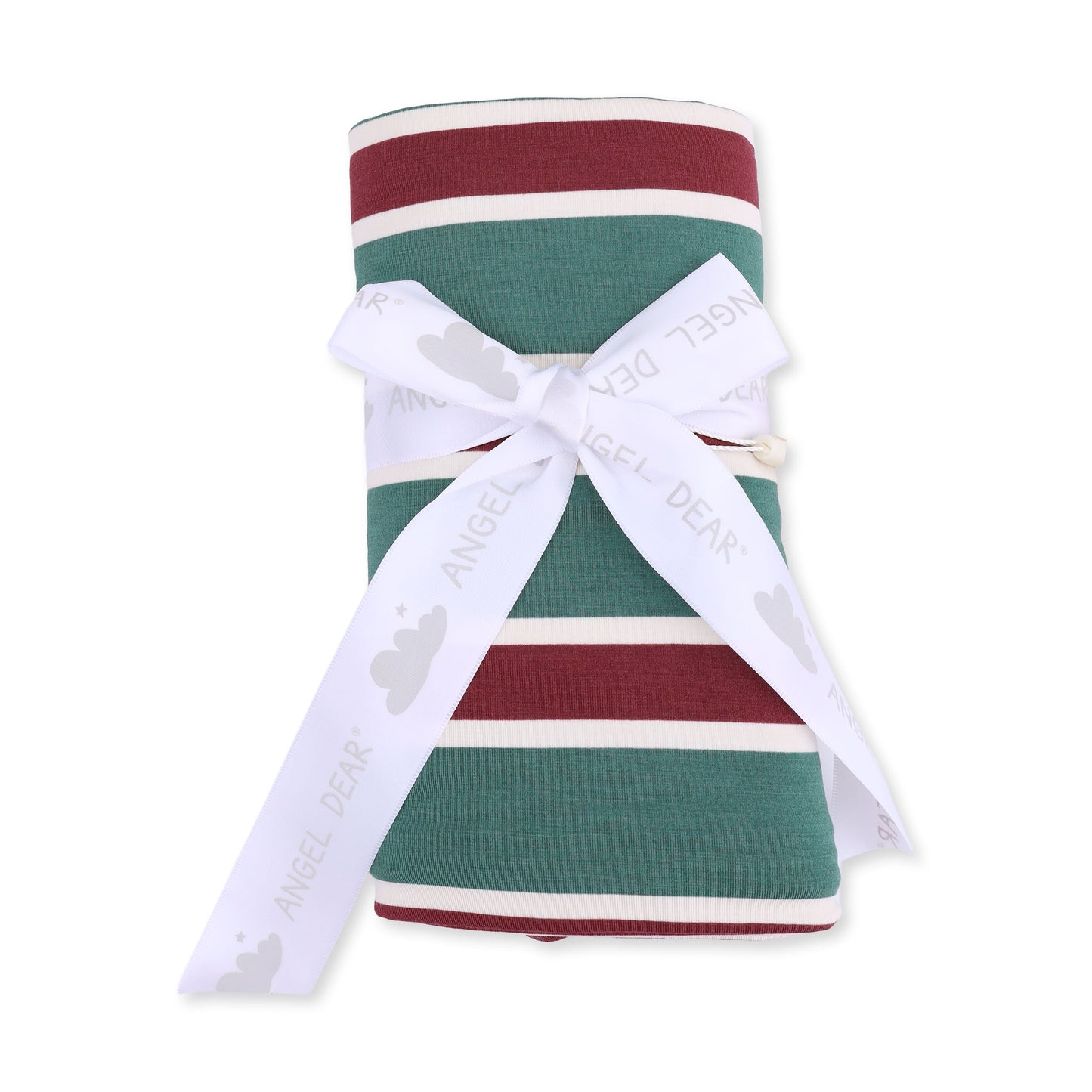 Rugby Stripe Green - Swaddle Blanket