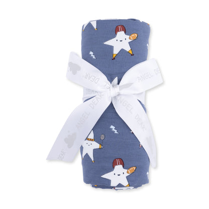 Sports All Stars Glow in the Dark - Swaddle Blanket