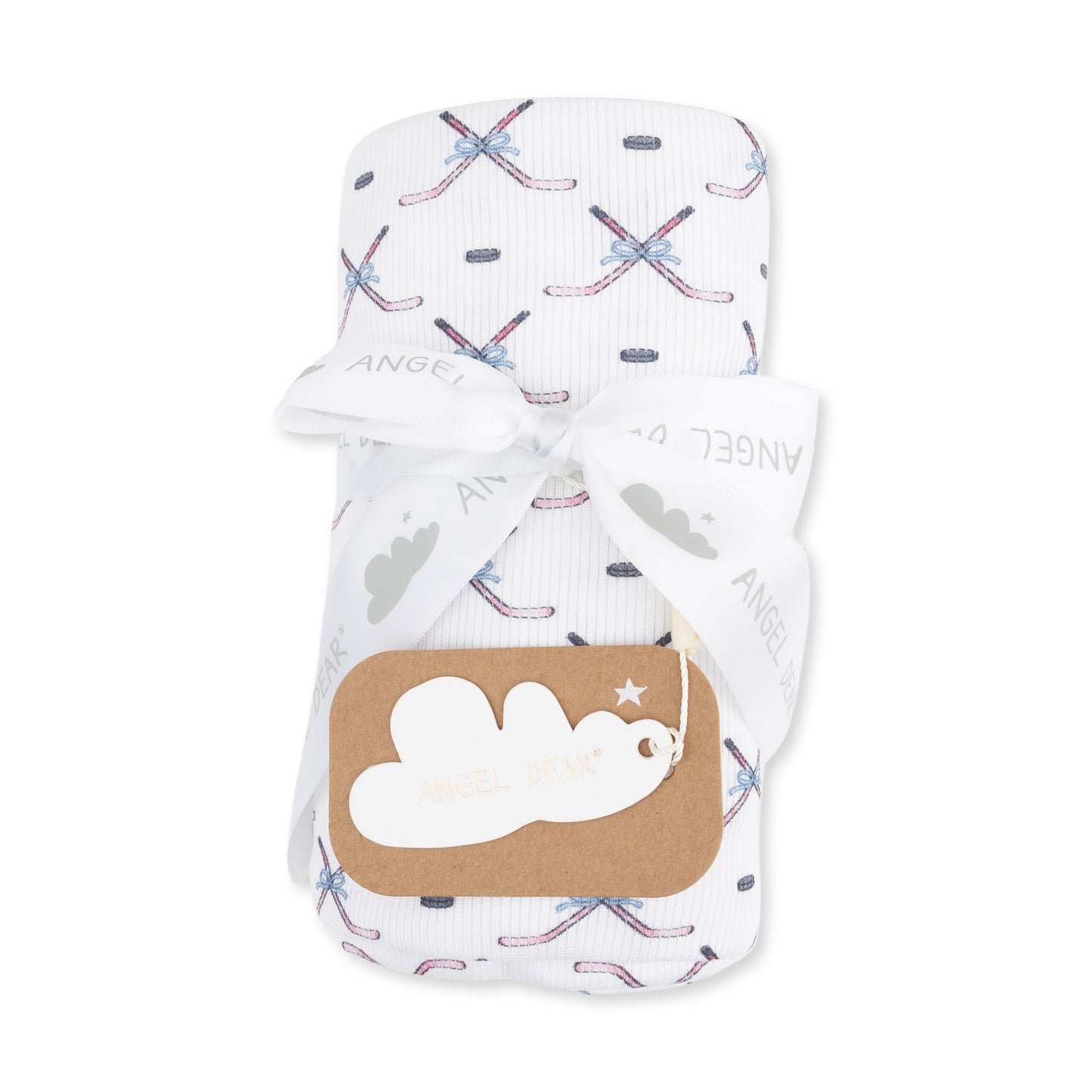 Simple Hockey Pink - Swaddle Blanket