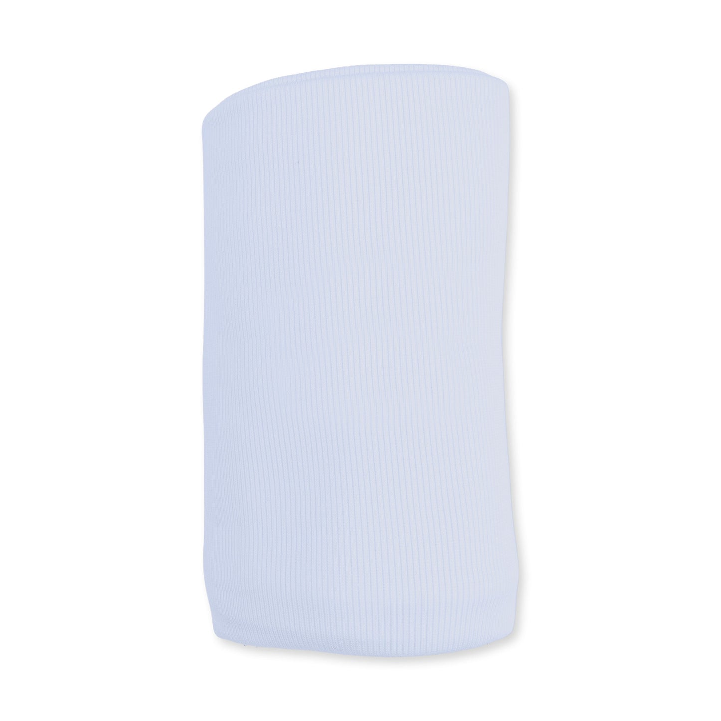 Solid Sheer Blue Rib - Swaddle Blanket