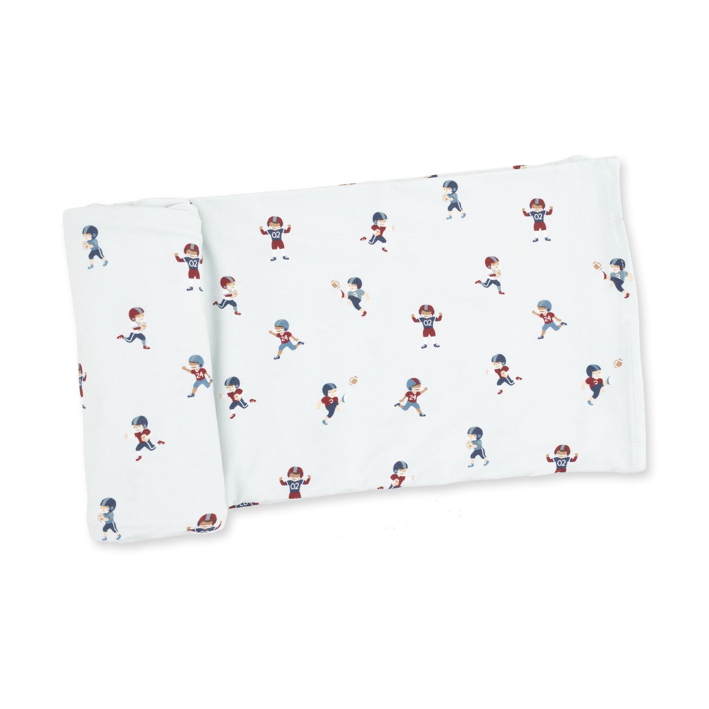 Tiny Footballers - Swaddle Blanket