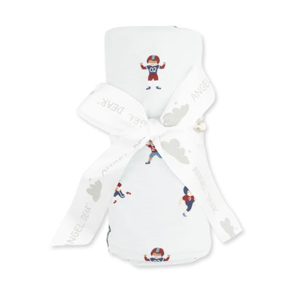 Tiny Footballers - Swaddle Blanket