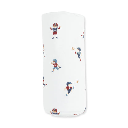 Tiny Footballers - Swaddle Blanket