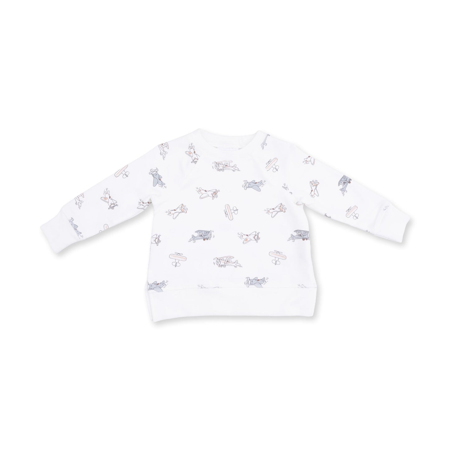 Vintage Airplane Pilots - Raglan Sweatshirt