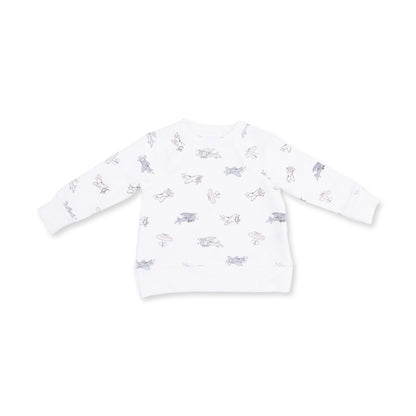 Vintage Airplane Pilots - Raglan Sweatshirt