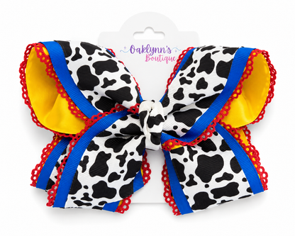 Toy Story Themed Hair Bow