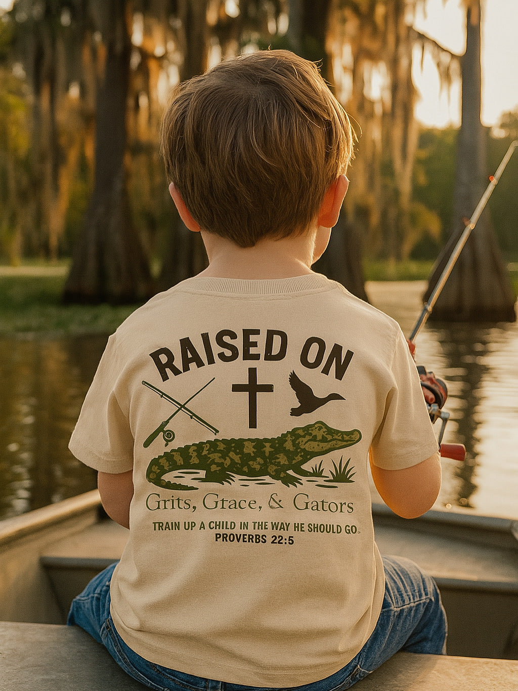 Boys Cajun Cuties Grit Grace Gator