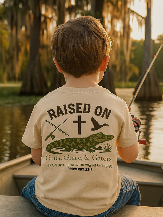 Boys Cajun Cuties Grit Grace Gator