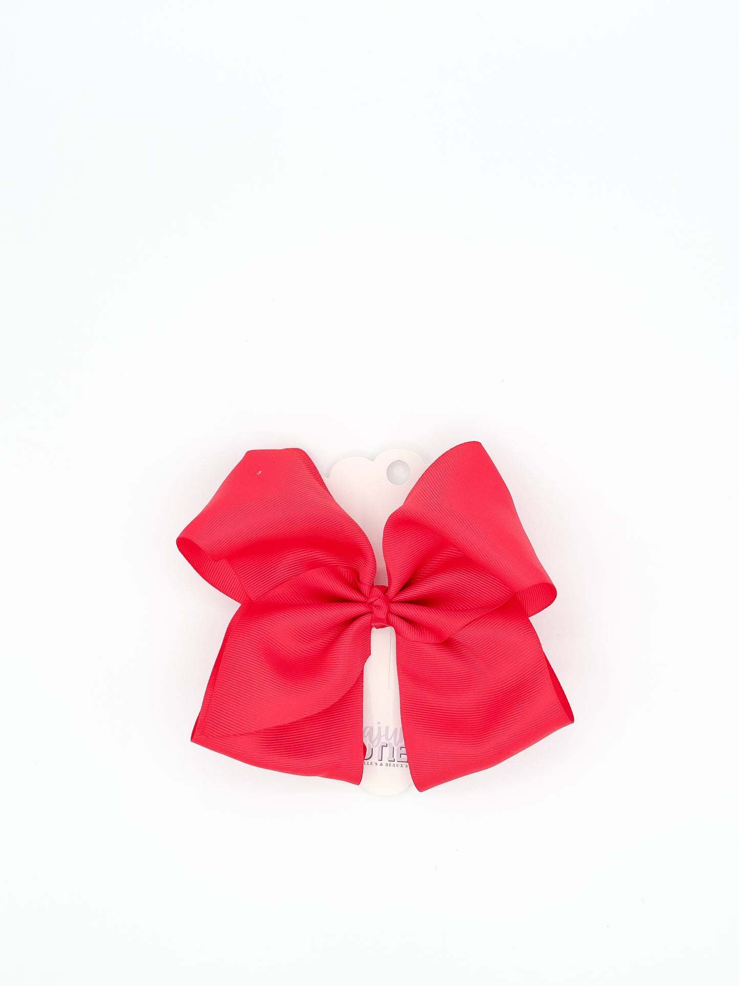 Solid Color 8 Inch Hair Bow – Boutique Girls Bow | Cajun Cuties & Co