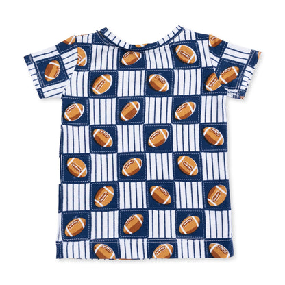 Football Patchwork - Loungewear Short Set