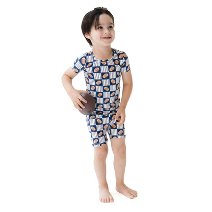 Football Patchwork - Loungewear Short Set