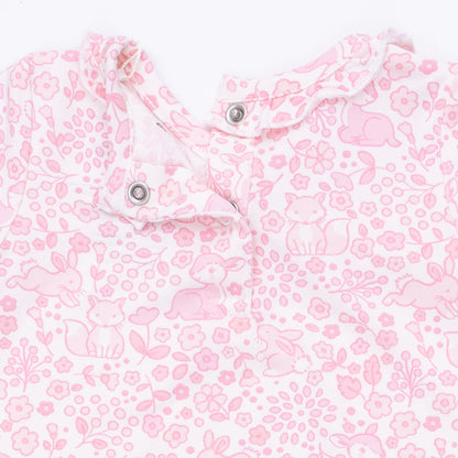 Baby Woodland - Kimono Gown and Knot Headband