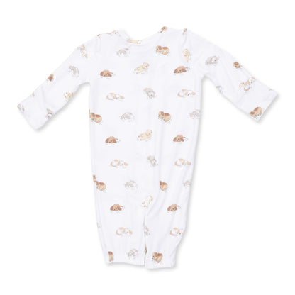 Puppy Snuggle Club - Convertible Gown and Beanie Hat