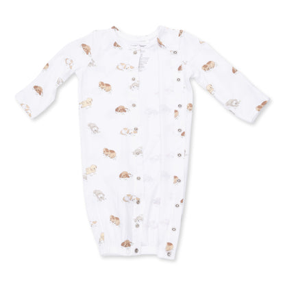 Puppy Snuggle Club - Convertible Gown and Beanie Hat