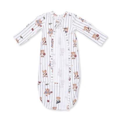 Mixed Sports Bears - Bundle Gown and Knotted Hat