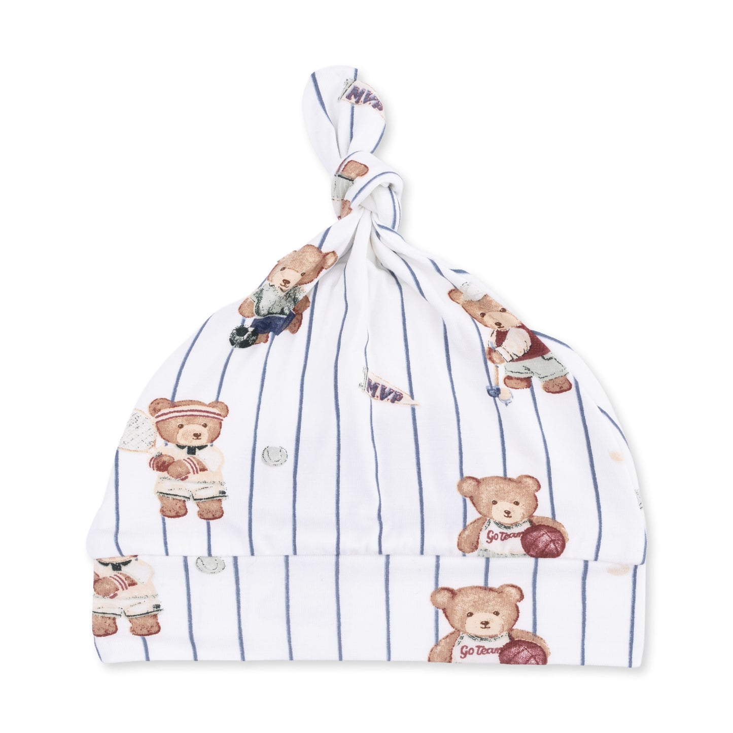 Mixed Sports Bears - Bundle Gown and Knotted Hat