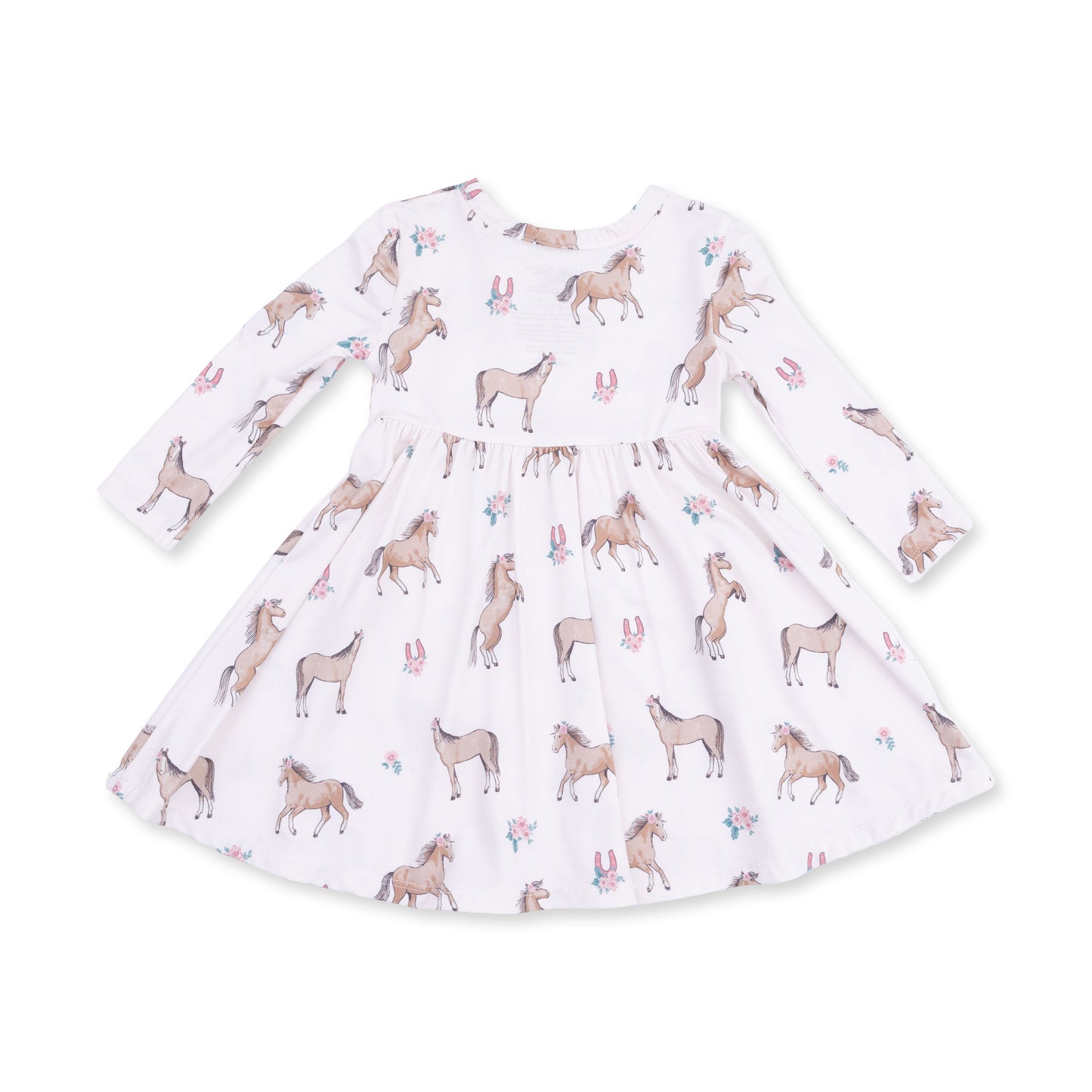 I Love Horses - Twirly Long Sleeve Dress