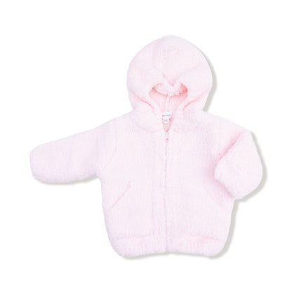 Chenille - Pretty Pink Hooded Jacket