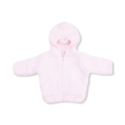 Chenille - Pretty Pink Hooded Jacket