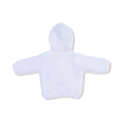 Chenille - Light Blue Hooded Jacket
