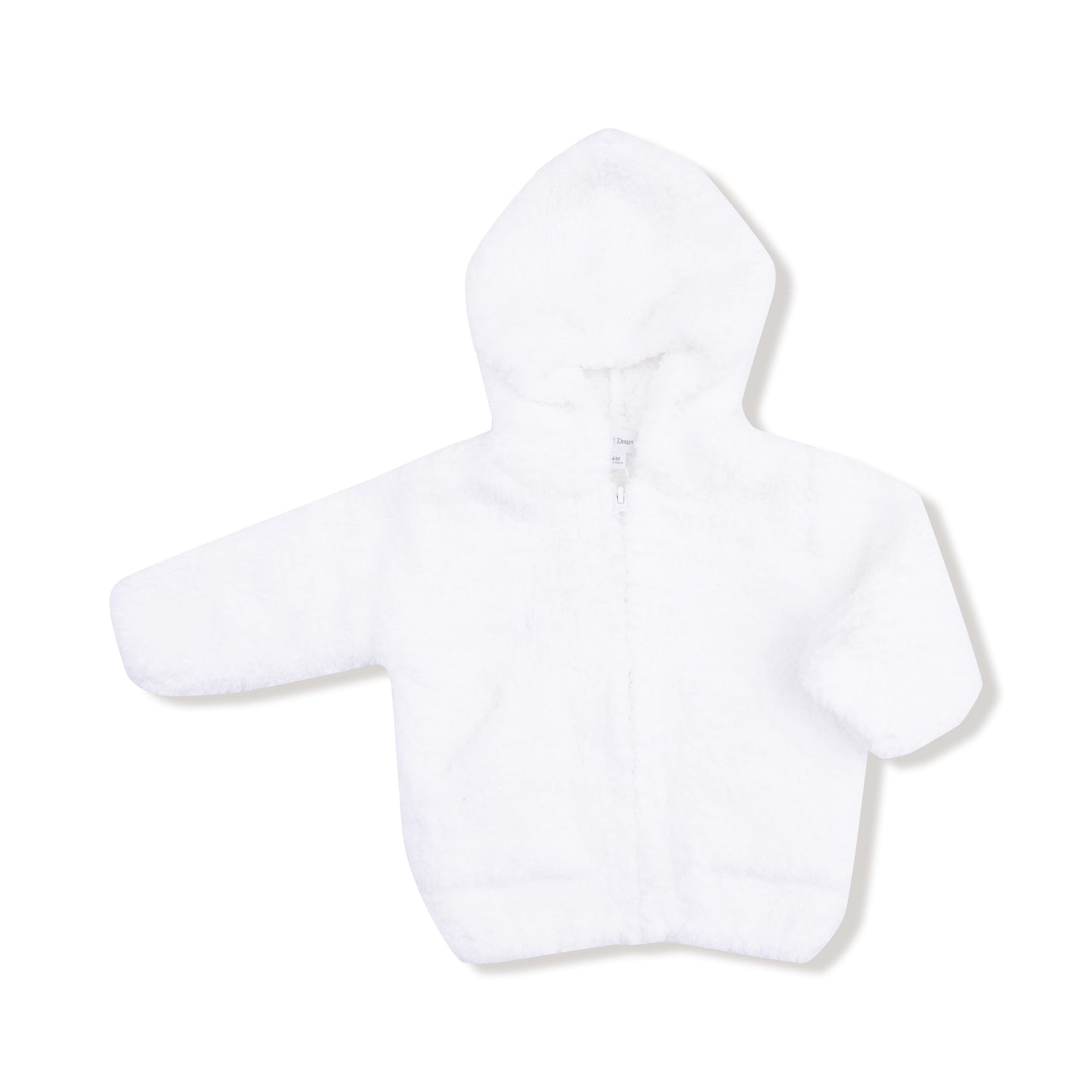 Chenille - White Hooded Jacket