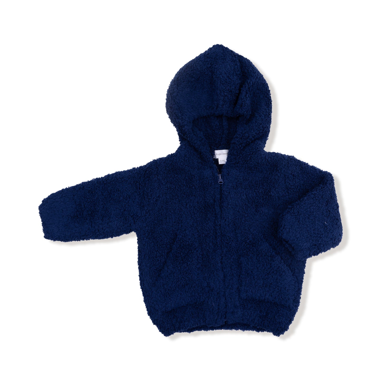 Chenille - Navy Hooded Jacket