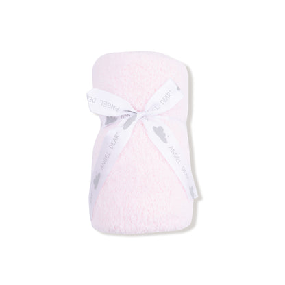 Chenille - Pretty Pink Receiving Blanket