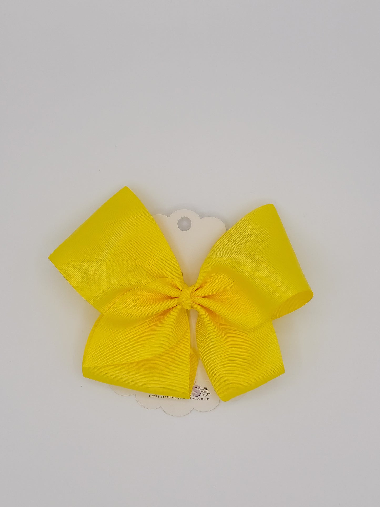 Solid Color 8 Inch Hair Bow – Boutique Girls Bow | Cajun Cuties & Co