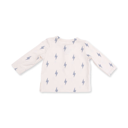 Mini Lightning Bolt - Long Sleeve Henley and Jogger