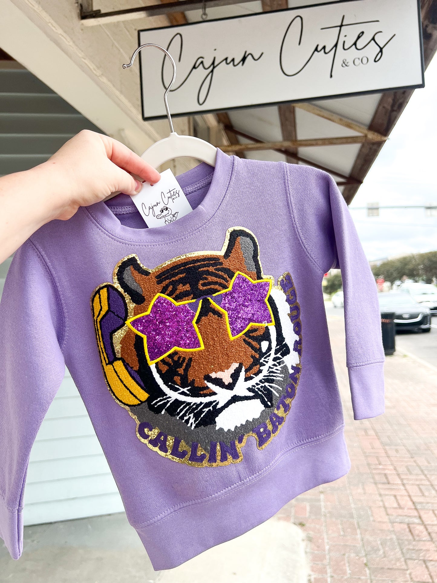 Callin Baton Rouge Toddler Pullover - Cajun Cuties & Co