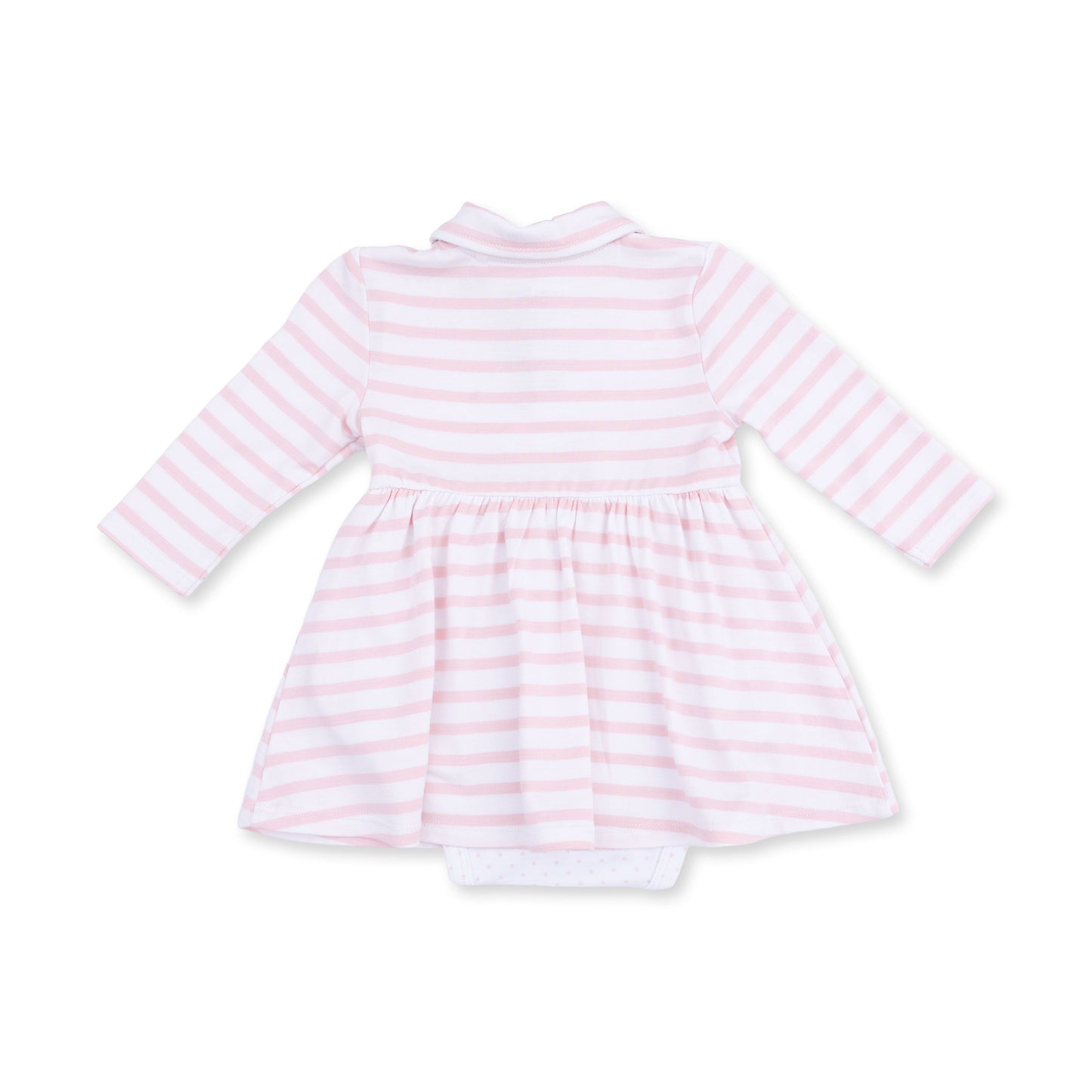 Football Dot and Stripe - Long Sleeve Tennis Bodysuit Dress
