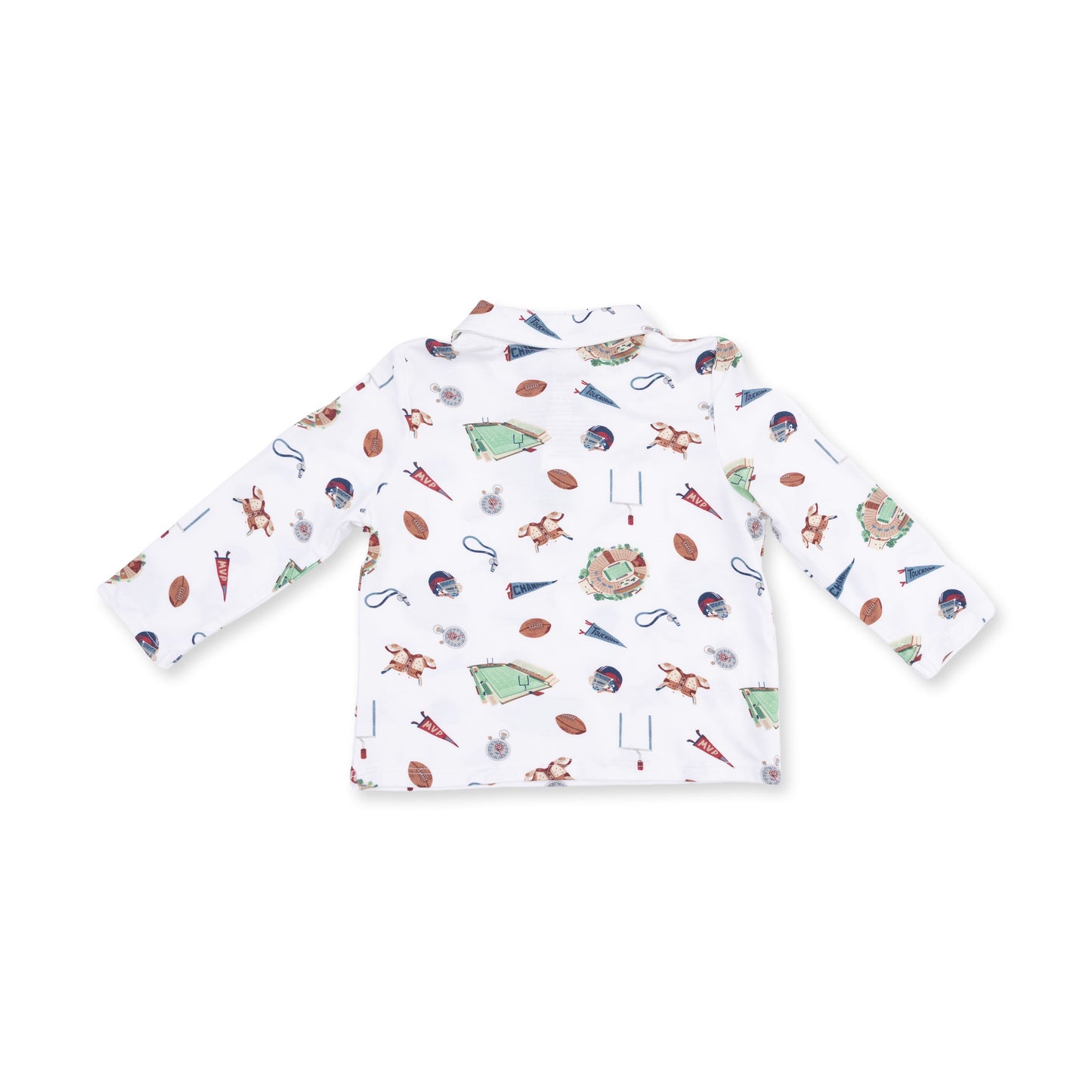 Vintage Football - Polo Long Sleeve Shirt