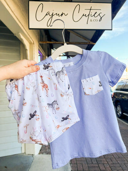 Wild & Whimsey Easter shorty Shorts