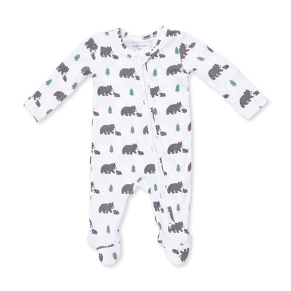 Black Bears - 2 Way Zipper Footie