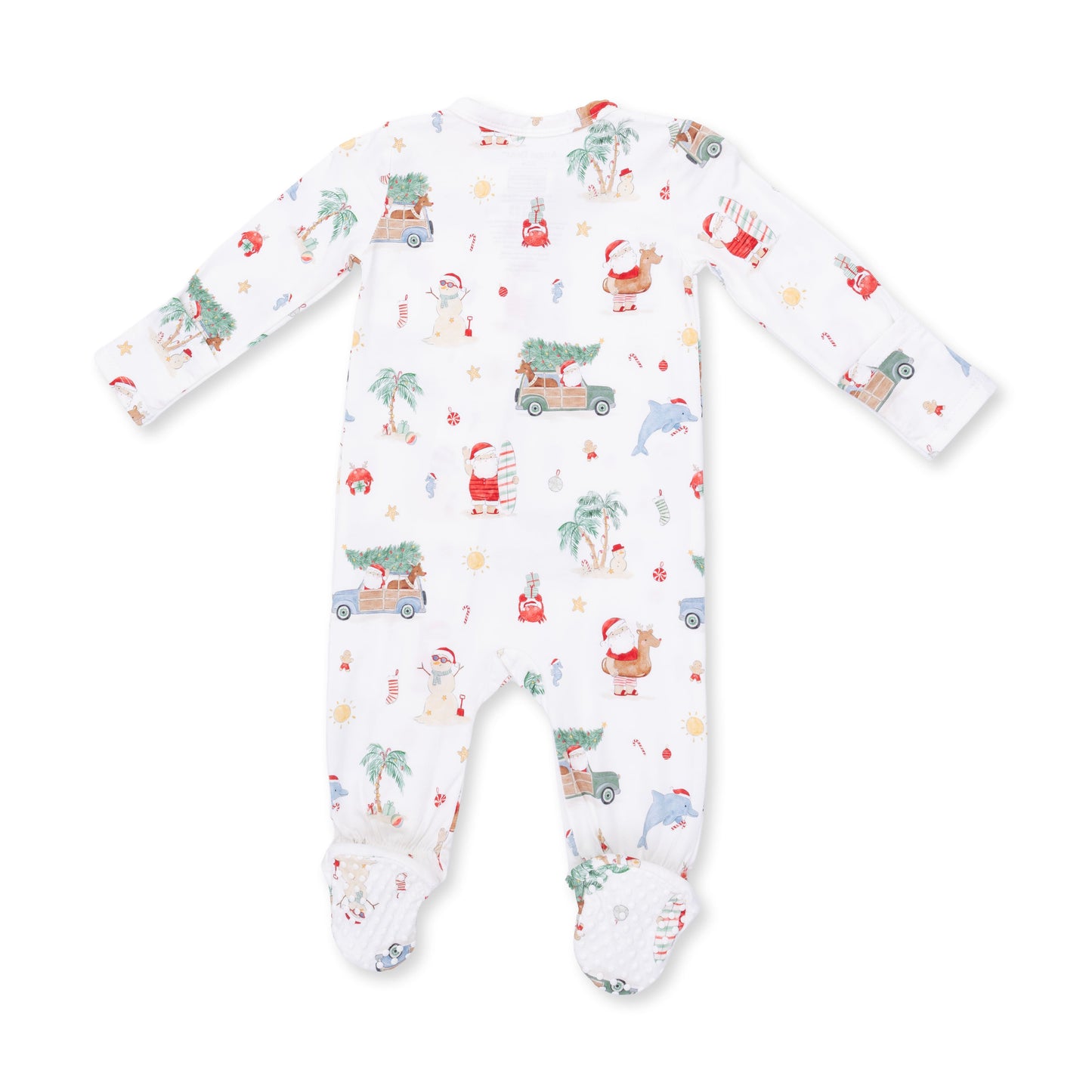 Beach Christmas - 2 Way Zipper Footie