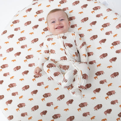 American Buffalo - 2 Way Zipper Footie