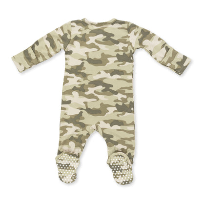 Camo - 2 Way Zipper Footie