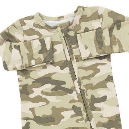 Camo - 2 Way Zipper Footie