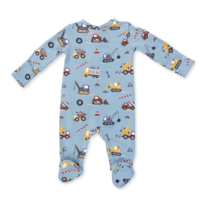 Crayon Construction - 2 Way Zipper Footie