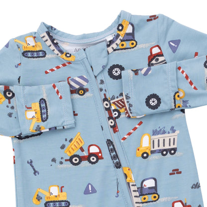 Crayon Construction - 2 Way Zipper Footie