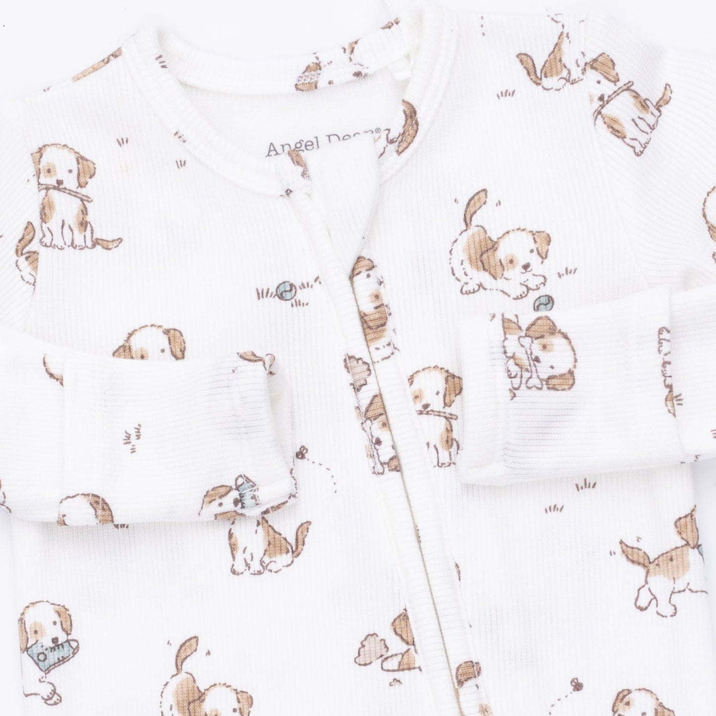 Explorer Puppy Blue - 2 Way Zipper Footie
