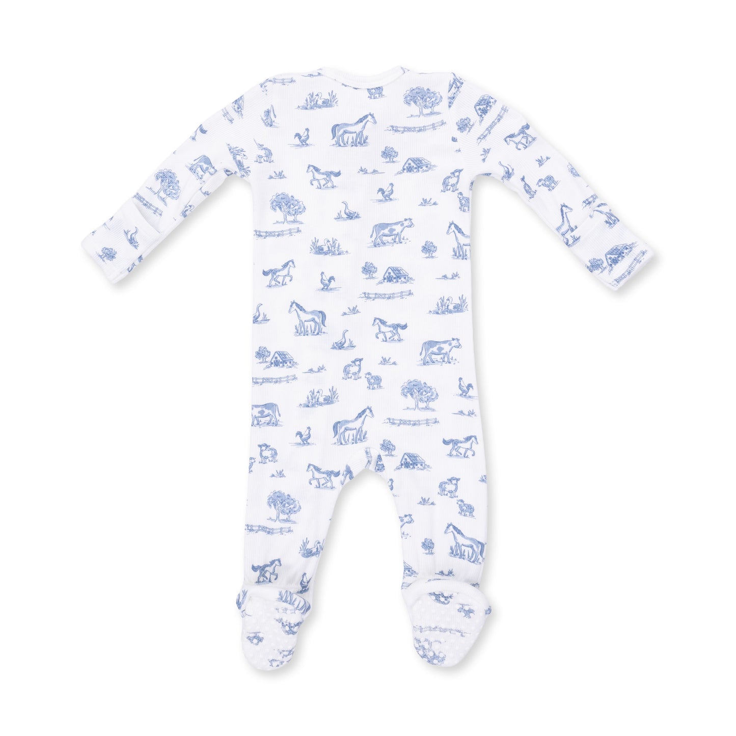 Farm Friends - 2 Way Zipper Footie