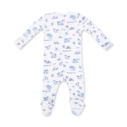 Farm Friends - 2 Way Zipper Footie