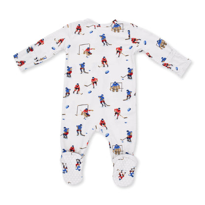 Hockey Players - 2 Way Zipper Footie