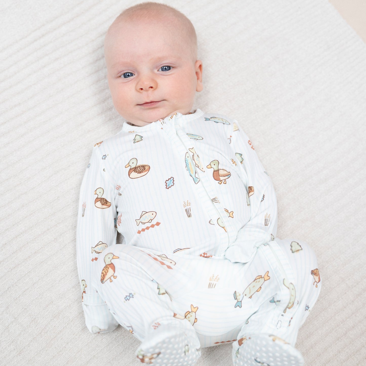 Lake Cuties - 2 Way Zipper Footie