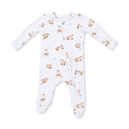 Little Explorer Fox - 2 Way Zipper Footie