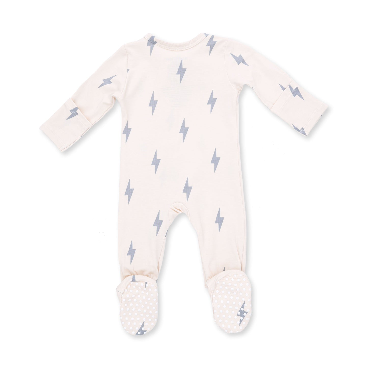 Mini Lightning Bolt - 2 Way Zipper Footie