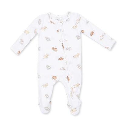 Puppy Snuggle Club - 2 Way Zipper Footie