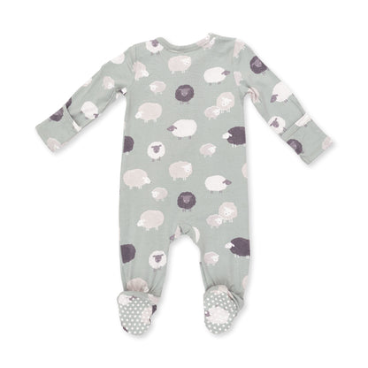 Black Sheep - 2 Way Zipper Footie