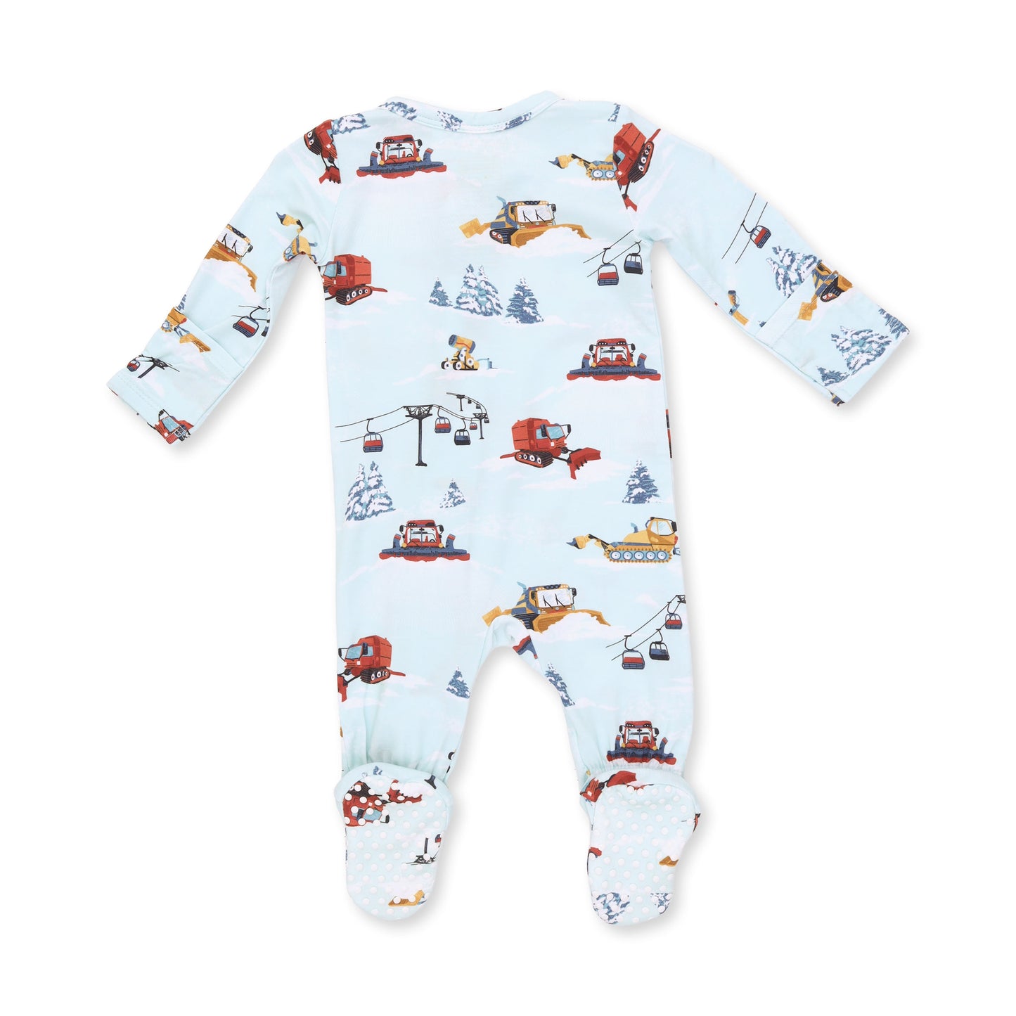 Snow Cats - 2 Way Zipper Footie